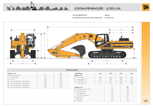 Lánctalpas kotrók JCB JS 330 NL