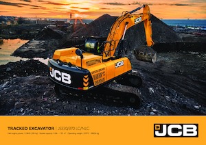 Lánctalpas kotrók JCB JS370 LC