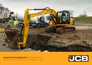 Lánctalpas kotrók JCB JS145LC HD