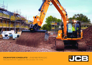 Lánctalpas kotrók JCB JS190LC