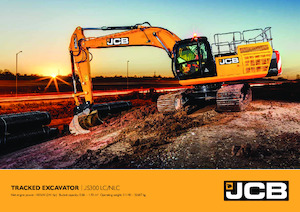 Lánctalpas kotrók JCB JS300 LC