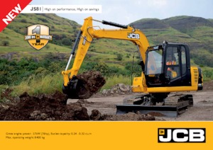 Lánctalpas kotrók JCB JS81