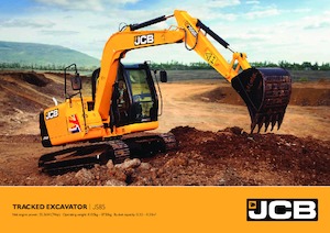 Lánctalpas kotrók JCB JS85