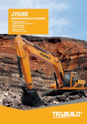 Lánctalpas kotrók TRXBUILD JY630E