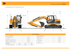 Lánctalpas kotrók JCB JZ 140 L HD