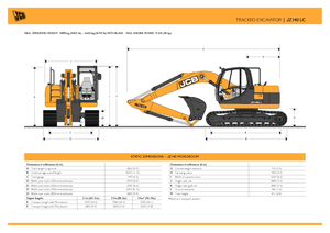 Lánctalpas kotrók JCB JZ 140 L TAB