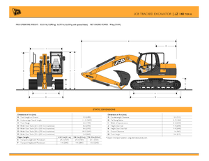 Lánctalpas kotrók JCB JZ 140 L HD