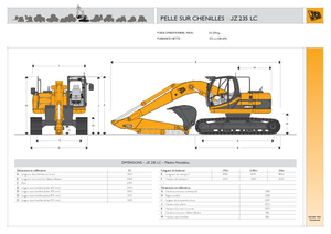 Lánctalpas kotrók JCB JZ 235 L TAB