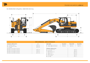Lánctalpas kotrók JCB JZ 235 L
