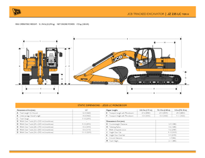 Lánctalpas kotrók JCB JZ 235 L TAB