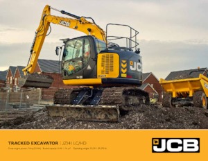Lánctalpas kotrók JCB JZ140 LC