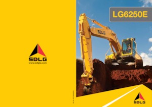 Lánctalpas kotrók SDLG LG6250E