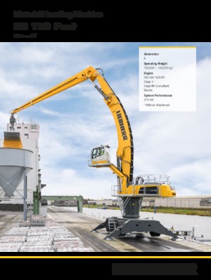 Anyagmozgató gépek Liebherr LH 110 C Port Litronic