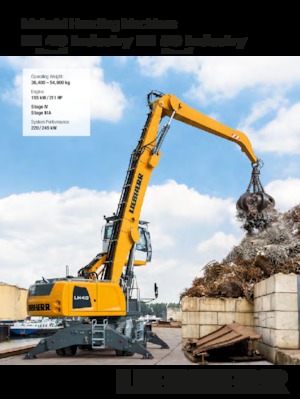 Anyagmozgató gépek Liebherr LH 50 C High Rise Port Litronic