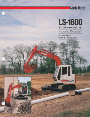 Lánctalpas kotrók Link-Belt LS-1600 C II