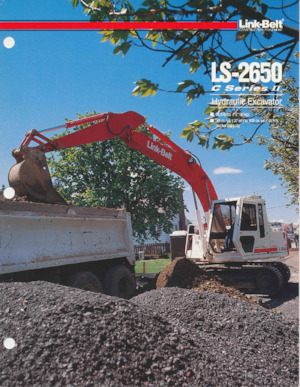 Lánctalpas kotrók Link-Belt LS-2650 C II