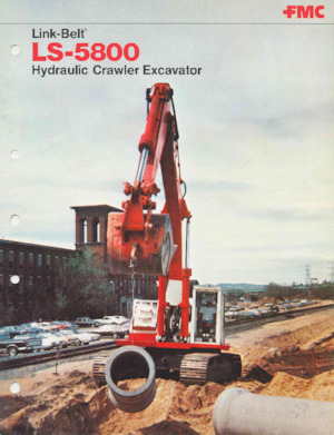 Lánctalpas kotrók Link-Belt LS-5800
