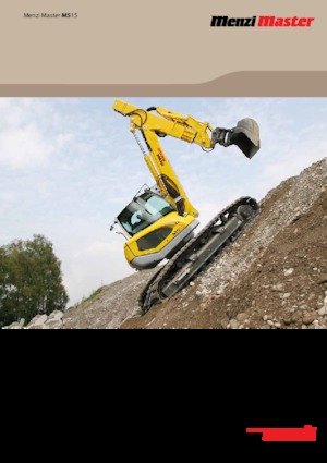 Lánctalpas kotrók Menzi M515