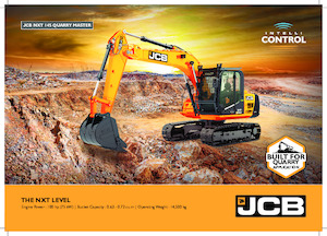 Lánctalpas kotrók JCB NXT 145