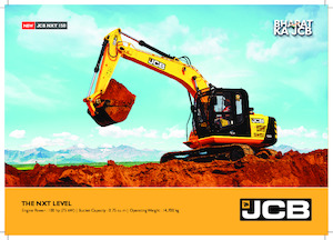 Lánctalpas kotrók JCB NXT 150
