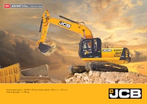 Lánctalpas kotrók JCB NXT 215LC