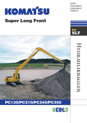 Lánctalpas kotrók Komatsu PC350LC-8SLF