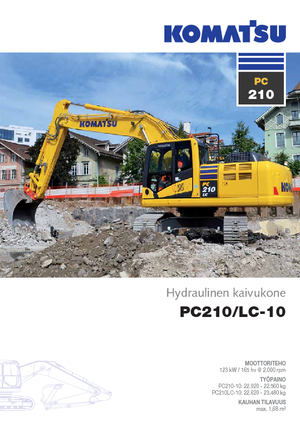 Lánctalpas kotrók Komatsu PC210-10
