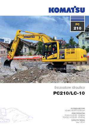 Lánctalpas kotrók Komatsu PC210-10