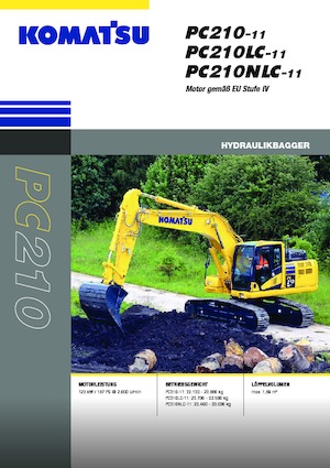Lánctalpas kotrók Komatsu PC210LC-11E0
