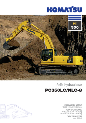 Lánctalpas kotrók Komatsu PC350HRD-8