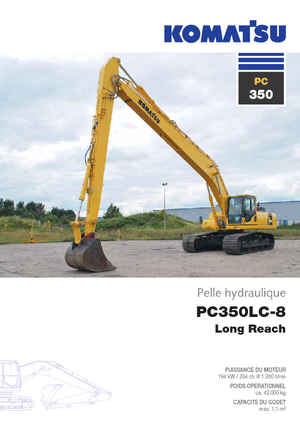 Lánctalpas kotrók Komatsu PC350NLC-8