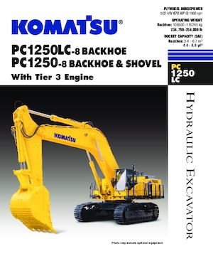 Lánctalpas kotrók Komatsu PC1250-8