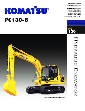Lánctalpas kotrók Komatsu PC130-8