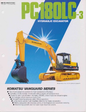 Lánctalpas kotrók Komatsu PC180LC-3