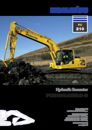 Lánctalpas kotrók Komatsu PC210-8
