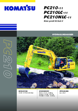 Lánctalpas kotrók Komatsu PC210NLC-11E0