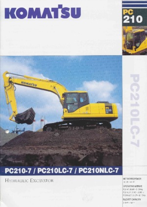 Lánctalpas kotrók Komatsu PC210NLC-7