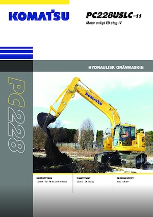 Lánctalpas kotrók Komatsu PC228USLC-11E0