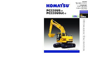 Lánctalpas kotrók Komatsu PC228USLC-8