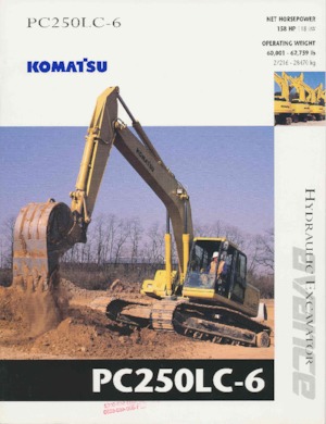 Lánctalpas kotrók Komatsu PC250LC-6