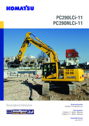 Lánctalpas kotrók Komatsu PC290LCi-11E0