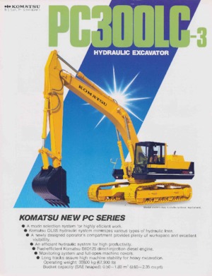 Lánctalpas kotrók Komatsu PC150-3