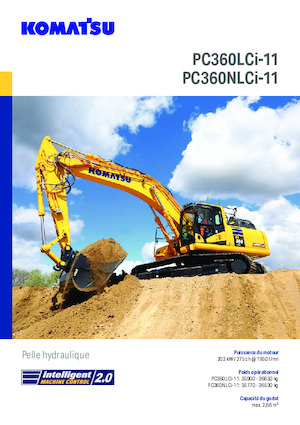 Lánctalpas kotrók Komatsu PC360LCi-11 