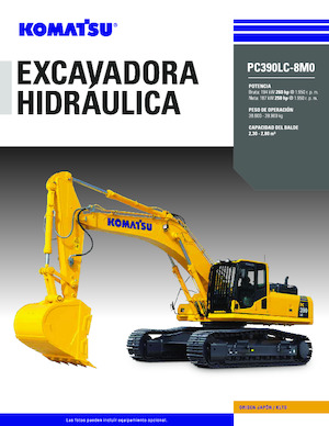 Lánctalpas kotrók Komatsu PC390LC-8M0