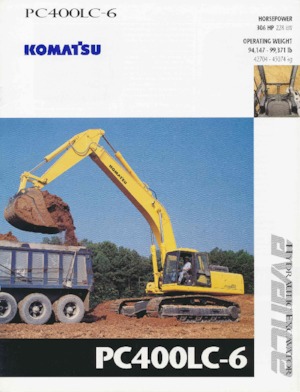 Lánctalpas kotrók Komatsu PC400LC-6