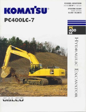 Lánctalpas kotrók Komatsu PC400LC-7