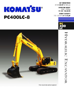 Lánctalpas kotrók Komatsu PC400LC-8