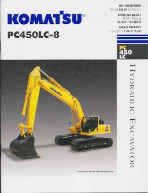 Lánctalpas kotrók Komatsu PC450LC-8