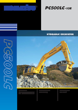 Lánctalpas kotrók Komatsu PC500LC-10R