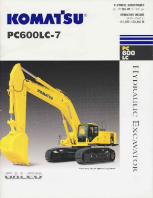 Lánctalpas kotrók Komatsu PC600LC-7